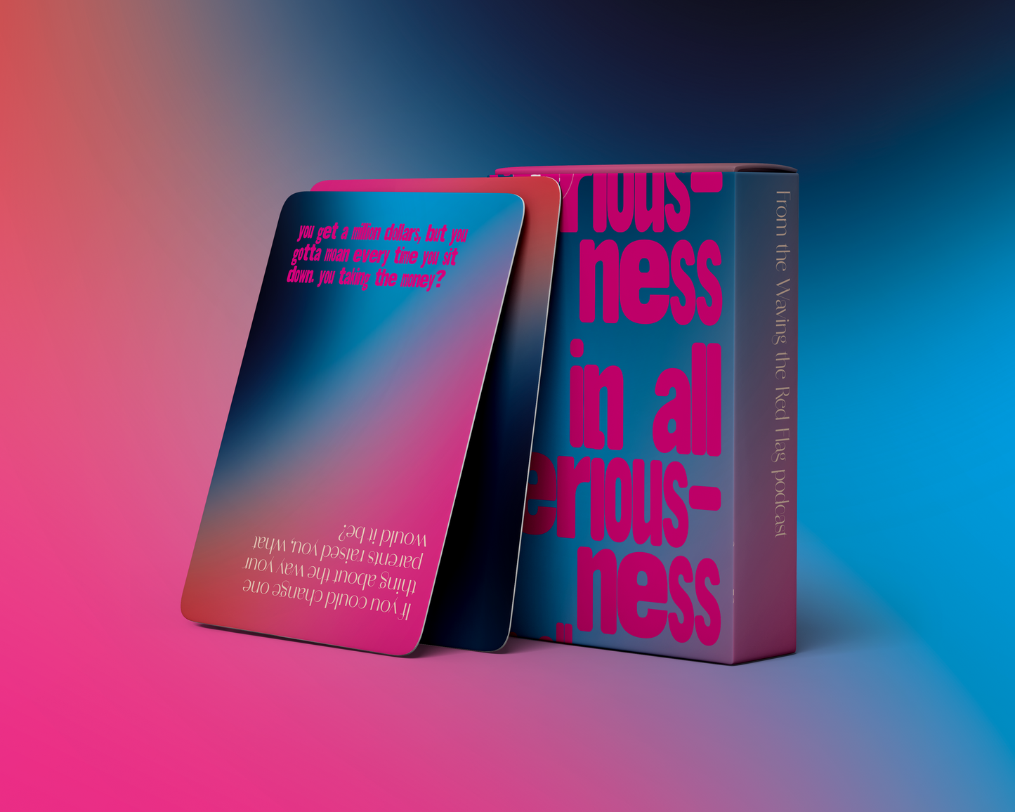 In All Seriousness - Conversation Card Game [Pre-Order]