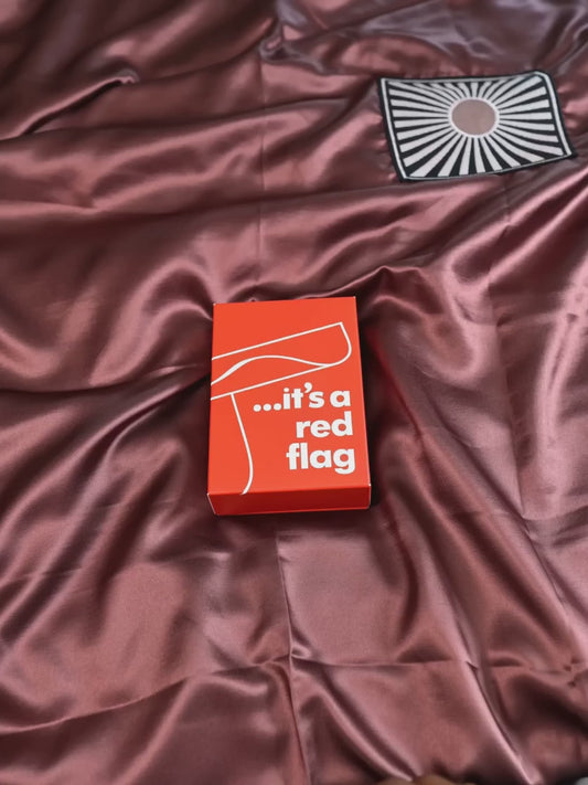 It's  a Red Flag - Conversation Card Game